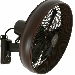 Beacon Lighting Beacon Ventilateur mural Breeze bronze/noir 41cm silencieux^ Ventilateurs
