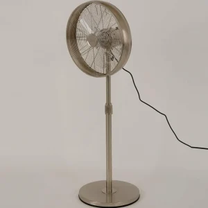 Beacon Lighting Beacon Ventilateur sur pied Breeze couleur chrome, pied rond, silencieux^ Ventilateurs