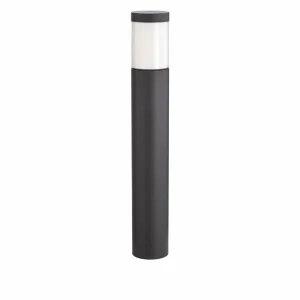 BEGA Borne lumineuse 84417 K3, graphite, 3.000 K, fonte d'aluminium^ Bornes Éclairage Extérieur