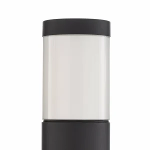 BEGA Borne lumineuse 84417 K3, graphite, 3.000 K, fonte d'aluminium^ Bornes Éclairage Extérieur