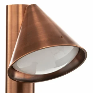 BEGA 84072K3 Borne lumineuse cuivre asymétrique^ Bornes Éclairage Extérieur