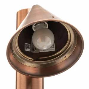 BEGA 84072K3 Borne lumineuse cuivre asymétrique^ Bornes Éclairage Extérieur