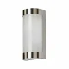 Lindby Belle applique d’extérieur en inox Alvin^ Appliques Murales Extérieures