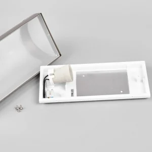 Lindby Belle applique d’extérieur en inox Alvin^ Appliques Murales Extérieures