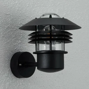 Nordlux Belle applique extérieure Vejers noire^ Appliques Murales Extérieures