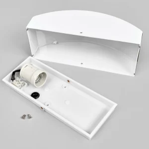 Lindby Belle applique Pacon en inox pour l'extérieur^ Appliques Murales Extérieures
