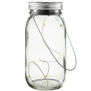 STAR TRADING Belle lampe solaire décorative en verre Jamjar^ Lampes Décoratives