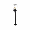 Eco-Light Borne Karo, 100 cm, décor bois^ Bornes Éclairage Extérieur