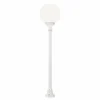 LCD Borne lumineuse 1132 à abat-jour sphérique, blanc^ Bornes Éclairage Extérieur