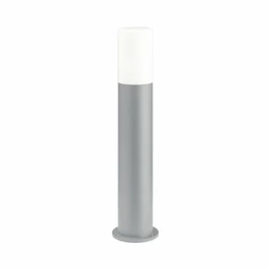 LCD Borne lumineuse 1325 avec verre opale gris clair hauteur 70 cm^ Bornes Éclairage Extérieur