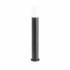 LCD Borne lumineuse 1321 avec verre opalin graphite hauteur 95 cm^ Bornes Éclairage Extérieur