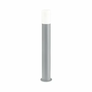 LCD Borne lumineuse 1326 avec verre opalin gris clair hauteur 95 cm^ Bornes Éclairage Extérieur