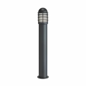 LCD Borne lumineuse 1041 Fonte d'aluminium avec lamelles, hauteur 100 cm^ Bornes Éclairage Extérieur