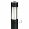 Albert Leuchten Borne lumineuse 256 noire avec détect de mouvement^ Bornes Extérieures Avec Détecteur
