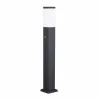 G & L Handels GmbH Borne lumineuse 400166142, V2A, capteur, anthracite, 2 prises de courant^ Bornes Éclairage Extérieur