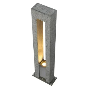 SLV Borne lumineuse Arrock Arc en granite^ Bornes Éclairage Extérieur