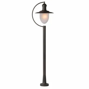 Lucide Borne lumineuse Aruba, brun rouille^ Bornes Éclairage Extérieur