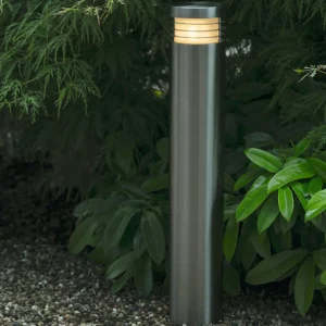 Heitronic Borne lumineuse Aruba en inox V4A^ Bornes Éclairage Extérieur