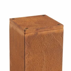 SLV Borne lumineuse attrayante RUSTY SLOT 80^ Bornes Éclairage Extérieur