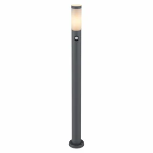 Globo Borne lumineuse Boston, hauteur 110 cm, avec capteur^ Bornes Extérieures Avec Détecteur