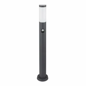 Globo Borne lumineuse Boston, hauteur 80 cm, avec capteur^ Bornes Extérieures Avec Détecteur