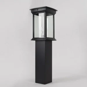 K.S. Verlichting Borne lumineuse Carlton en noir^ Bornes Éclairage Extérieur