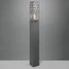 Trio Lighting Borne lumineuse Cooper avec abat-jour marquant^ Bornes Éclairage Extérieur