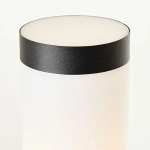 Brilliant Borne lumineuse Dody, noir, métal, plastique, E27^ Bornes Éclairage Extérieur