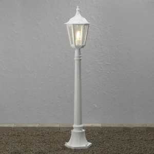Konstsmide Borne lumineuse Firenze, blanche^ Bornes Éclairage Extérieur