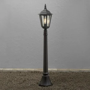 Konstsmide Borne lumineuse Firenze, noire^ Bornes Éclairage Extérieur