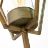 Moretti Luce Borne lumineuse Gemstone 3457 laiton antique/clair 118 cm^ Suspensions D'Extérieur