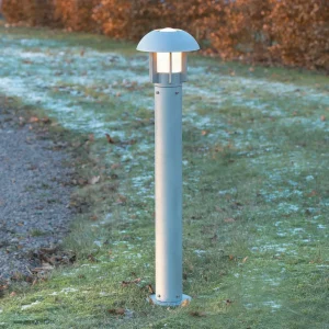 Konstsmide Borne lumineuse HEIMDAL en aluminium, gris argenté^ Bornes Éclairage Extérieur