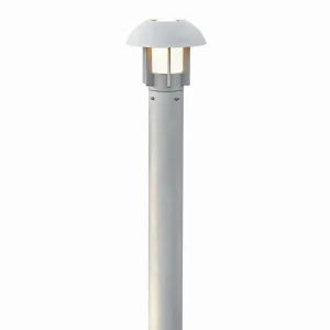 Konstsmide Borne lumineuse HEIMDAL en aluminium, gris argenté^ Bornes Éclairage Extérieur