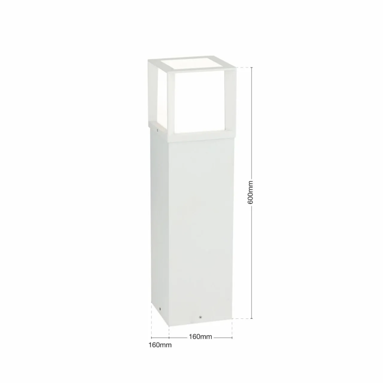 borne_lumineuse_henry_blanc_hauteur__cm_aluinox_1.webp ORION Borne lumineuse Henry, blanc, hauteur 60 cm, alu/inox^ Bornes Éclairage Extérieur