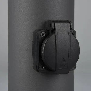 Trio Lighting Borne lumineuse Hoosic avec prises, anthracite^ Bornes Éclairage Extérieur