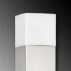 LCD Borne lumineuse inox Linus avec verre opale^ Bornes Éclairage Extérieur