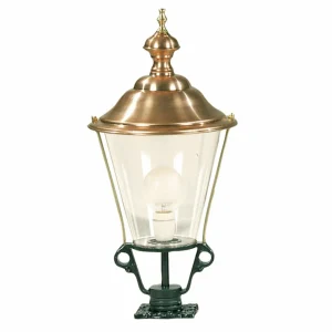 K.S. Verlichting Borne lumineuse K3B avec couvercle en cuivre, vert^ Bornes Éclairage Extérieur