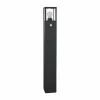 Lucande Borne lumineuse Klemens avec détecteur 90 cm^ Bornes Extérieures Avec Détecteur