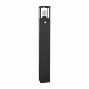 Lucande Borne lumineuse Klemens avec détecteur 90 cm^ Bornes Extérieures Avec Détecteur