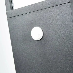 Lucande Borne lumineuse Klemens avec détecteur 90 cm^ Bornes Extérieures Avec Détecteur