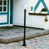 Albert Leuchten Borne lumineuse KRISTALLKUGEL coloris noir^ Lampadaires D'Extérieur