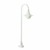 Albert Leuchten Borne lumineuse élégante 169 blanche^ Bornes Éclairage Extérieur