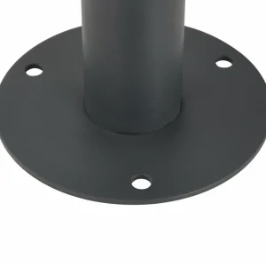 Lindby Borne lumineuse Belmiro, fer, hauteur 100 cm, E27, noir^ Bornes Éclairage Extérieur