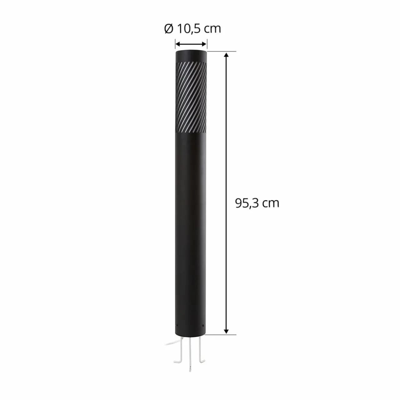 borne_lumineuse_lindby_lurinda_noir_aluminium___cm_2.webp Lindby Borne lumineuse Lurinda, noir, aluminium, Ø 10,5 cm^ Bornes Éclairage Extérieur