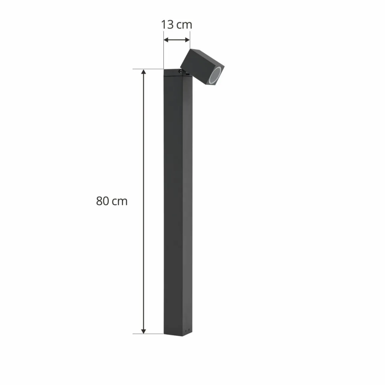 borne_lumineuse_lindby_othil_hauteur__cm_gris_aluminium_1.webp Lindby Borne lumineuse Othil, hauteur 80 cm, gris, aluminium^ Bornes Éclairage Extérieur