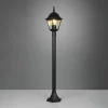 Trio Lighting Borne lumineuse Livenza, noir, hauteur 100 cm, aluminium, IP44^ Bornes Éclairage Extérieur