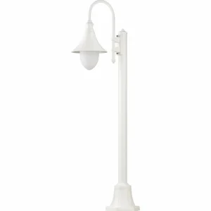 LCD Borne lumineuse Miranda, blanc^ Bornes Éclairage Extérieur