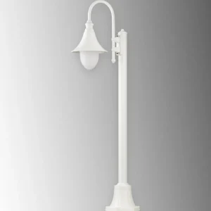LCD Borne lumineuse Miranda, blanc^ Bornes Éclairage Extérieur