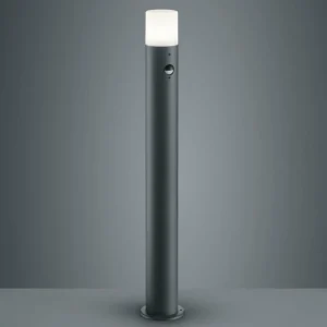 Trio Lighting Borne lumineuse moderne Hoosic avec détecteur^ Bornes Extérieures Avec Détecteur