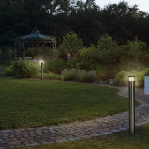 SLV Borne lumineuse moderne VAP SLIM 60^ Potelets Extérieurs